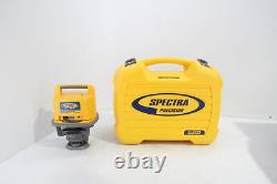 SEE NOTES Spectra Precision LL500 Self Leveling Laser Level Long Range w Case