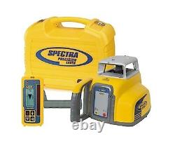 SPECTRA PRECISION LL300 SELF-LEVELING ROTARY LASER WithHR320