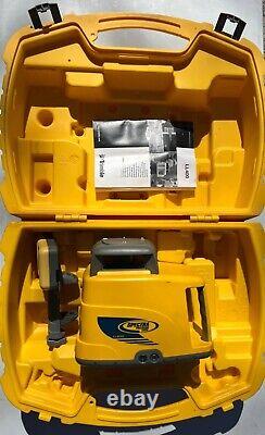SPECTRA PRECISION LL400 SELF LEVELING ROTATING LASER LEVEL, With HR320 RECEIVER