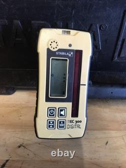 STABILA LASER LAR 200 SELF LEVELING ROTATION LASER, RECEIVER 300 Digital