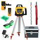 Samger Automatic Self Levelling Rotary Green Laser Level 500m + Tripod Staff