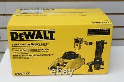 Sealed DEWALT DW074KD 100ft Self Leveling Interior/Exterior Rotary Laser Kit