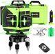 Seesii 4d 16 Line Automatic Self-leveling 360° Rotary Rotating Laser Level Tool