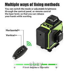Seesii Auto 16 Lines 4D Laser Level 360° Self Leveling Rotary Cross Line Measure