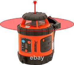 Self-Leveling Horizontal Rotary Laser System 50 X 14.5, Red, 1 Kit