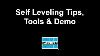 Self Leveling Installation Tips Tools And Demonstration