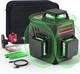 Self Leveling Laser Level 3x360° 3d Cross Line Rotary Lasers Green Beam, Pulse M