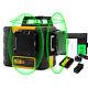 Self Leveling Laser Level Green3 X 360 Rotary Laser 4x Brighter With Pulse Mode