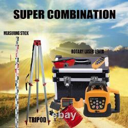 Self-Leveling Rotary Grade Laser Level With tripod Construction Tool Set