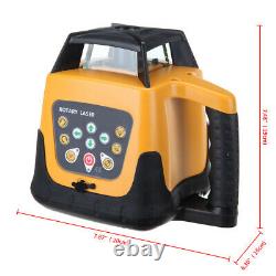 Self-Leveling Rotary Rotating Green Laser Level Kit 500M Range With 1.65M Tripod