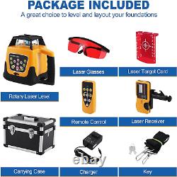 Self-Leveling Rotary Rotating Laser 500M Red Beam 360°Automatic Rotray Laser Lev