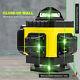 Self Leveling Rotary Laser Level Green 16 Lines 4d Cross Line Laser Measure Tool