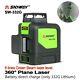 Sndway Laser Level 360 3d 8 Lines Rotary Self Leveling Green/red Beam 360 Degree