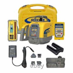 Spectra GL1425C Dual Grade Automatic Self Leveling Rotary Laser with NiMH Battery