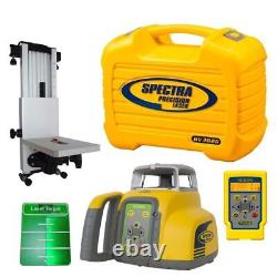 Spectra HV302G-1 Green Beam Self-Leveling Rotary Laser with RC402N Remote Control