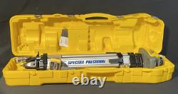 Spectra LL100N-1 Self Leveling Laser Level Kit WithHR320 Receiver Tenths Rod New