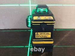Spectra Laser LT58G Green Beam Self Leveling 3-Plain Cross Line Laser Level