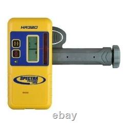 Spectra Laser Level LL100N-2 Kit with HR320 Receiver Tenths Rod