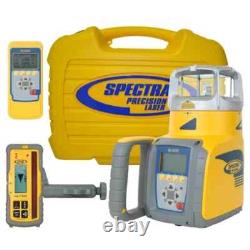 Spectra Precision GL622N Rotary Dual Grade Laser Level HL760 receiver & remote