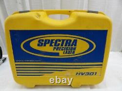 Spectra Precision HV301 Self Leveling Rotary Laser Level with Tripod & Stick