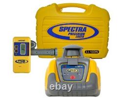 Spectra Precision LL100N Laser Level, Self-Leveling laser with HR320 Receiver