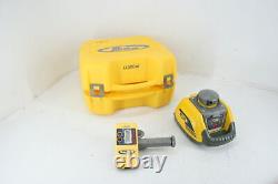 Spectra Precision LL100N Self-Leveling laser w HR320 Receiver Rod Clamp Yellow