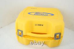 Spectra Precision LL100N Self-Leveling laser w HR320 Receiver Rod Clamp Yellow