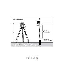 Spectra Precision LL300N-2 Laser Level, Self Leveling Kit with HL450 Receiver