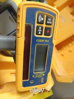 Spectra Precision LL300N Laser Level Self Leveling Kit with HL450 Receiver