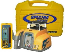 Spectra Precision LL300S Self-Leveling Rotary Laser Level With HL450 Receiver