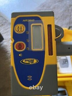 Spectra Precision LL300 Laser Level Package with HR350 Receiver and Tripod