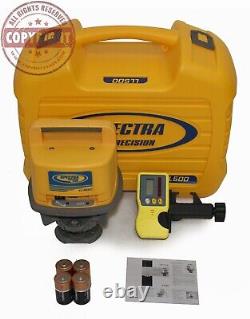 Spectra Precision Ll500 Rotary Laser Level, Transit, Laserplane, Topcon, Trimble