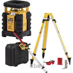 Stabila 05700TR LAR350 Rotation Laser with Tripod, Remote Control, & Motion Sensor