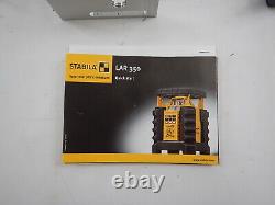 Stabila 19111 LAR350 Fully Self-Leveling Rotary Laser Kit with LED Assist