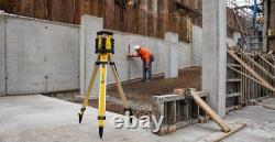Stabila LAR350 05700 Dual Slope Rotary Laser Kit withTripod and Elevation Rod