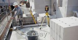 Stabila LAR350 05700 Dual Slope Rotary Laser Kit withTripod and Elevation Rod