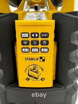 Stabila Lar 350 Rotary Laser Level With Dual Slope Set Servo Control Surveying
