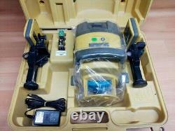 TOPCON RL-H3A self levelling rotary laser level with LS-70A receiver 2set USED