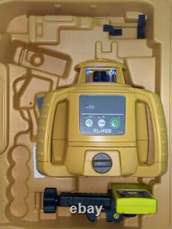 TOPCON RL-H5B SELF-LEVELING HORIZONTAL ROTARY LASER LEVEL WithCASE (UD8024343)