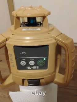TOPCON RL-H5B SELF-LEVELING HORIZONTAL ROTARY LASER LEVEL WithCASE (UD8024343)