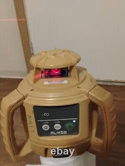 TOPCON RL-H5B SELF-LEVELING HORIZONTAL ROTARY LASER LEVEL WithCASE (UD8024343)