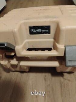 TOPCON RL-H5B SELF-LEVELING HORIZONTAL ROTARY LASER LEVEL WithCASE (UD8024343)