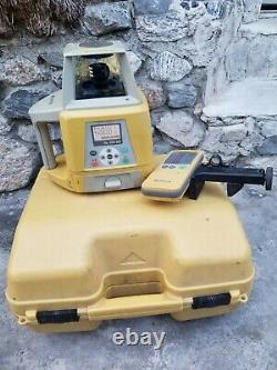 Topcon Dual Grade Red Beam Self Leveling Laser Level RL-100 2S