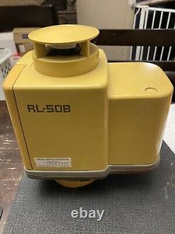 Topcon Marksman RL-50B Horizontal Self Leveling Rotary Spectra Hr320 Receiver