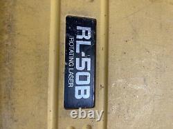 Topcon Marksman RL-50B Horizontal Self Leveling Rotary Spectra Hr320 Receiver