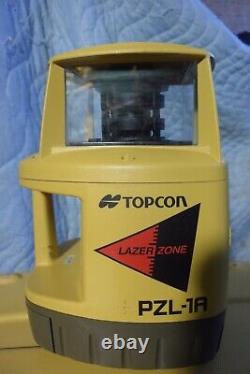 Topcon Model PZL-1A Millemeter Rotary Self Leveling Laser