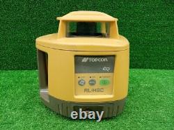 Topcon RL-H3C Self Leveling rotary laser Level Tested with LS-70B Receiver