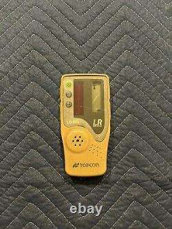 Topcon RL-H4C Laser Level with LS-80L Receiver, Case, Rechargeable Bat Powers On