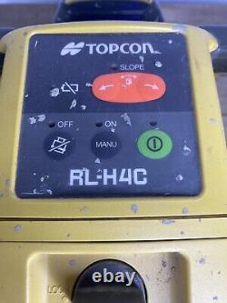 Topcon RL-H4C Long-Range Self-Leveling Construction Laser with R7 Pro Shot & Case