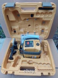 Topcon RL-H4C Long-Range Self-Leveling Construction With Receiver in case